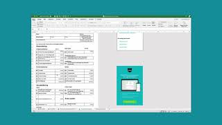 Bokföring i Excel  Bokföringsmall för Enskild firma  Instruktioner  Zervant [upl. by Renny]