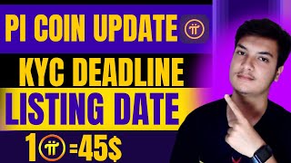 PI network new update  Pi coin latest news  1 PI45  PI Kyc deadline  Cryptomentary [upl. by Beebe61]