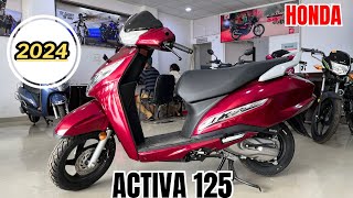 2024 Honda Activa 125 Detailed Review✅ [upl. by Andromache]