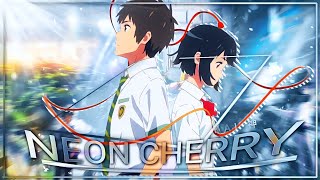 NEON CHERRY SONG ❤️‍🩹AESTHETIC ANIME SONG BY KAI 神 [upl. by Ybhsa404]