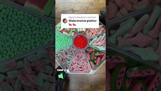 😋🍉Let’s make a watermelon candy platter🍉😋 shorts [upl. by Higley460]