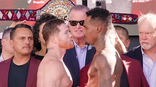 HIGHLIGHTS • Canelo vs Jermell Charlo Full Weigh In amp Face Off [upl. by Noble317]