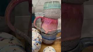 NEW kiln opening is up ceramics handmade potterycrafts pottery fyp dragonfruitclay [upl. by Atteynod]