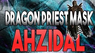 Skyrim Ahzidal Dragon Priest Mask Location l Dragonborn DLC Fast WalkthroughGuide l Unearthed Quest [upl. by Hairam805]