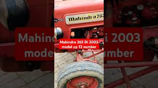 Mahindra 265 di tractor 2003 model up 13 no for sale ✌️✌️ [upl. by Undis]