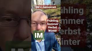 Jahreszeiten im Frühling im Sommer im Herbst im Winter im frühling sommer 2022 alemánA1 [upl. by Brigida]