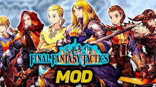 JOGUE DE NOVO O MOD que REVIVE Final Fantasy Tactics [upl. by Otrepur]