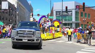 Pride Parade Chicago 2024 [upl. by Griffith]