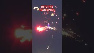 DON’T CALL THE FIRE BRIGADE OTTO THE EXPLODING HELICOPTER SCHWEIZER 300 1500 ROUNDS OF PYROTECHNICS [upl. by Perkoff899]