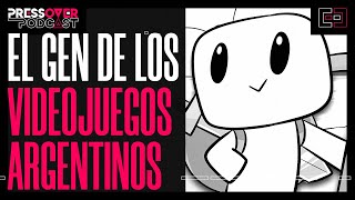 El GEN del Videojuego Argentino  Press Over Podcast [upl. by Tomaso]