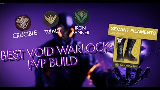 BEST VOID 30 WARLOCK BUILD FOR PVP Most Aggressive Build  Secant Filaments  Destiny 2 Lightfall [upl. by Colyer]