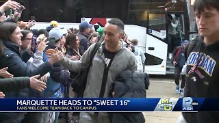 Marquette heads to quot Sweet 16quot [upl. by Martin]