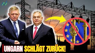 Energiekrise in Europa Ungarn und Slowakei schockiert Kiew mit einem Vergeltungsschlag [upl. by Reyem]