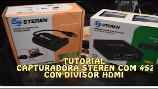 Tutorial capturadora steren com452 [upl. by Keene60]