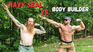 How Fit Are Bodybuilders  Bodybuilder Vs Navy SEAL [upl. by Annoj893]