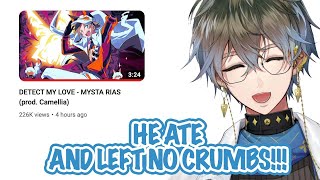 Ike Reacts to Mystas Original Song DETECT MY LOVE [upl. by Fonsie585]