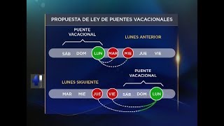 Reforma a ley de asuetos [upl. by Yaker]