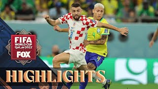 Croatia vs Brazil Highlights  2022 FIFA World Cup  Quarterfinals [upl. by Brnaby323]