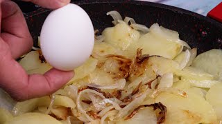 Traditional Spanish omelette with only 3 ingredients everyone will be delighted [upl. by Vitkun566]