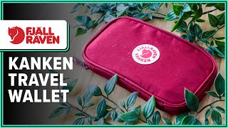 Fjallraven Kanken Travel Wallet Review 2 Weeks of Use [upl. by Kitrak985]