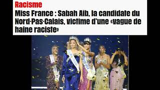 Miss France une candidate dorigine maghrébine victime de racisme [upl. by Eibbil]