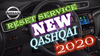 RESET SERVICE NISSAN QASHQAI 2020 [upl. by Tim]