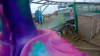 John amp Coleen Ropers Sea Dragon Big Country Motioneering Mini Coaster onride [upl. by Mada651]