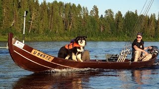 Pello in Lapland the Fishing Capital of Finland Tornio River Salmon fishing paradise [upl. by Noak954]