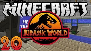 Minecraft Jurassic World  Ep 20  quotMammoth and Digital Minerquot Rexxit Modpack [upl. by Schaumberger]