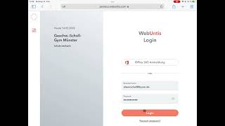 Webuntis für Eltern Registrierung Abwesenheitsmeldung HD 720p [upl. by Eimiaj204]