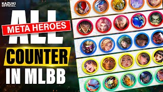 8 TIPS to COUNTER EVERY HERO in MLBB [upl. by Amatruda527]