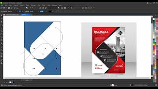 How to Create Corporate Flyer Design Template Using Coreldraw [upl. by Ecnaralc30]