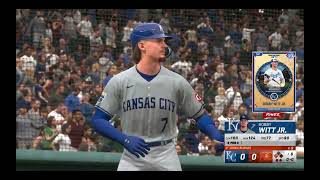 MLB The Show 24 Royals vs Orioles Program Moments Episode 1 QuickHitting Witt [upl. by Atthia]