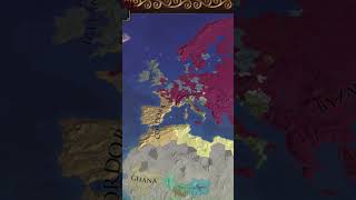 EU4 Timelapse But Is The Carolingian Age eu4timelapse eu4hungary eu4austria empire eu4 map [upl. by Martino]