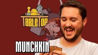 Munchkin Felicia Day Steve Jackson and Sandeep Parikh join Wil Wheaton on TableTop Episode 5 [upl. by Carmita677]