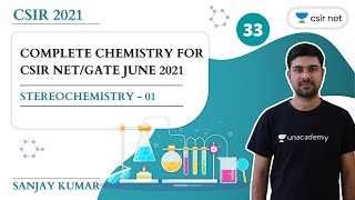 Stereochemistry  01  CSIR NET GATE  Safalta Batch  CSIR NET Chemistry 2021 [upl. by Devlen]