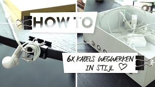 6 tips voor het wegwerken van kabels in stijl  Westwing stijltips [upl. by Leno]