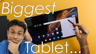 Samsung Massive Tab S8 Ultra Hands On Overview [upl. by Roselyn]