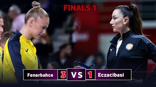 Highlight Fenerbahçe Opet vs Eczacibasi Dynavit  Turky volleyball League 2024 Finals 1 [upl. by Walls]