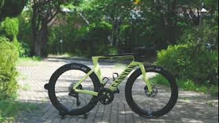 canyon Aeroad CF SLX 8 Di2 Fast Lime [upl. by Meredeth]