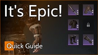 Nodachi Epic Set Is Strong  Conquerors Blade Guide [upl. by Aisyla]