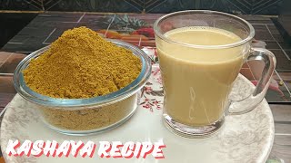 Kashaya Recipe  Kashaya powder Immunity booster  Mubeen Tajs Kitchen [upl. by Christianity]