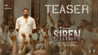 Siren  Official Teaser  Jayam Ravi Keerthy Suresh  GV Prakash Kumar [upl. by Htessil]