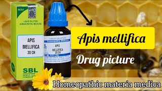 Apis mellifica  Homeopathic remedy for urticaria edema erysipelas amp more skin complaints [upl. by Fabriane]