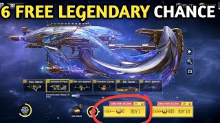 6 Free legendary chance in 1 draw  New Zodiac series armory CODM [upl. by Sunshine]