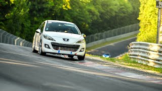 Peugeot 207 RC  GTi  Nurburgring Nordschleife  Touristenfahrten 0623 [upl. by Nue]