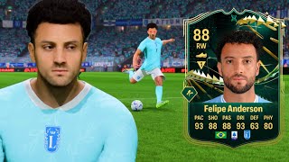 88 Finisher Evolutions Felipe Anderson Is THE BEST EVO EA FC 24 Player Review [upl. by Ahsilam]