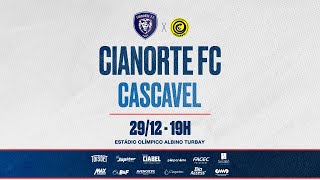 Cianorte FC x Cascavel  Torneio Paraná de Verão [upl. by Arreic19]