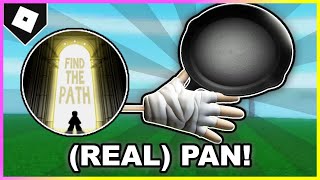 How to ACTUALLY get PAN GLOVE  quotInto the Cryptquot BADGE in SLAP BATTLES ROBLOX [upl. by Ehsiom]