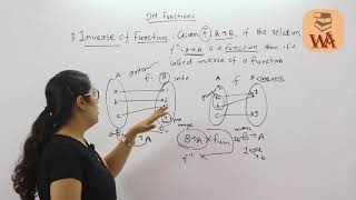 Inverse of Function in Discrete Mathematics  Discrete Mathematics GATE lectures [upl. by Eirrehc]